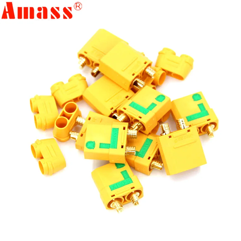 Drone Rc Leading - 1/2 pair Amass XT90S XT90-S Male