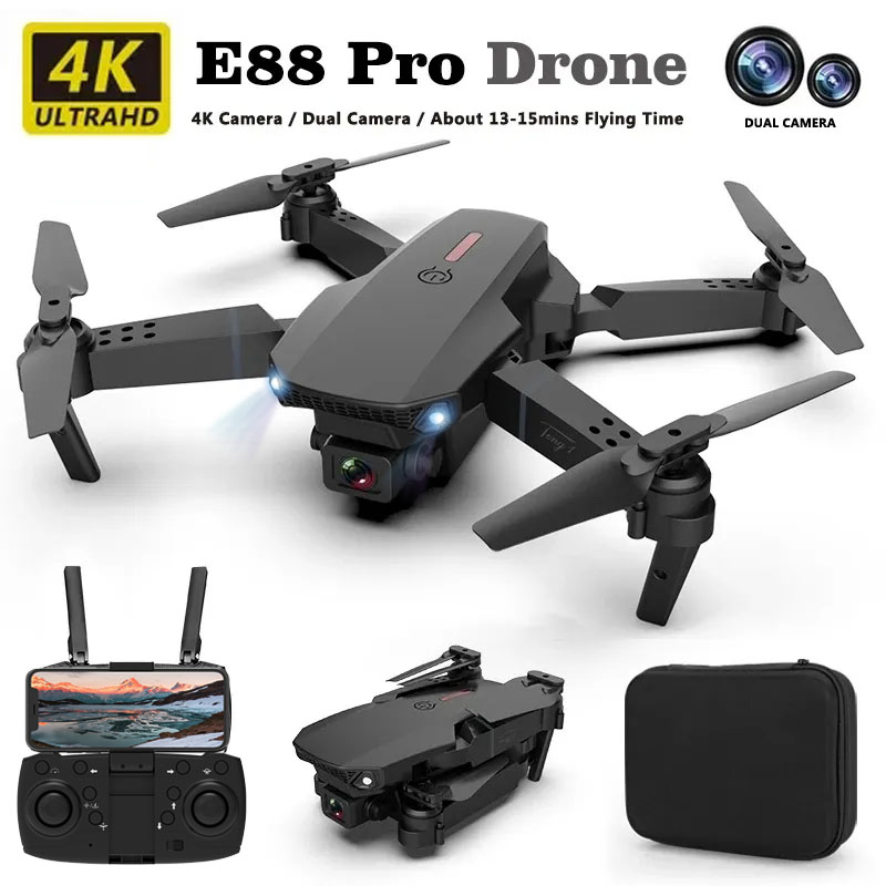 E88pro Drone Professional Dron - Drone Ae Rc ulasan dan harga