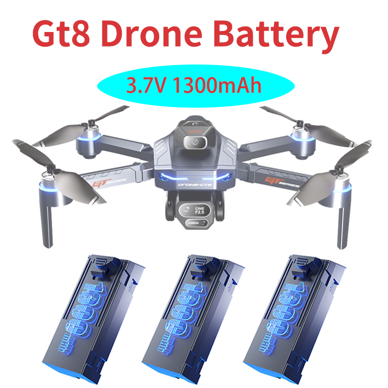 Original 3.7V 1300mAh GT8 Dron - Drone Ae Rc ulasan dan harga