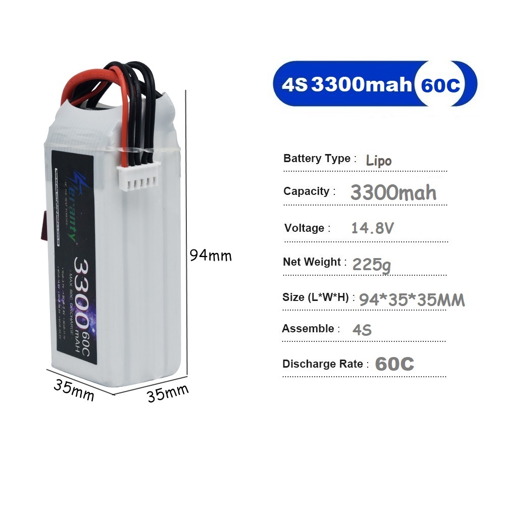 LiPo Rechargeable Battery 4S 3 - Drone Rc Leading ulasan dan harga