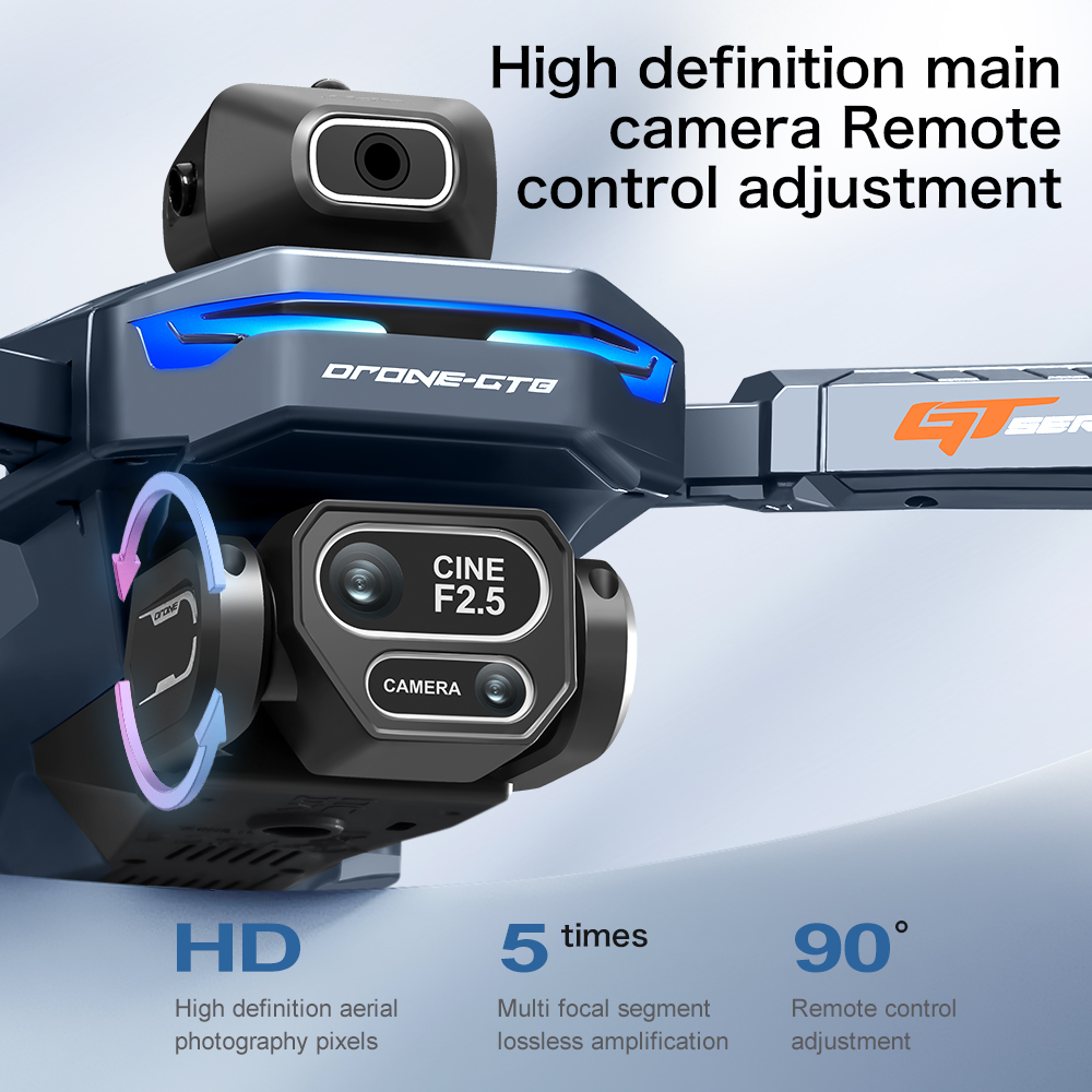 NEW GT8 HD RC Drone 4K Profess - Drone Ae Rc ulasan dan harga