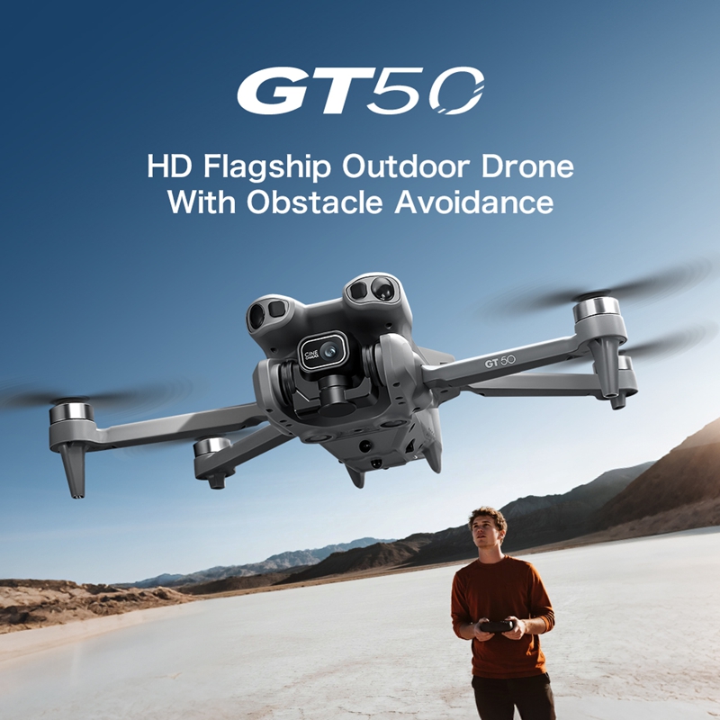 GT50 RC Drone 8K HD Aerial Pho - Drone Ae Rc ulasan dan harga