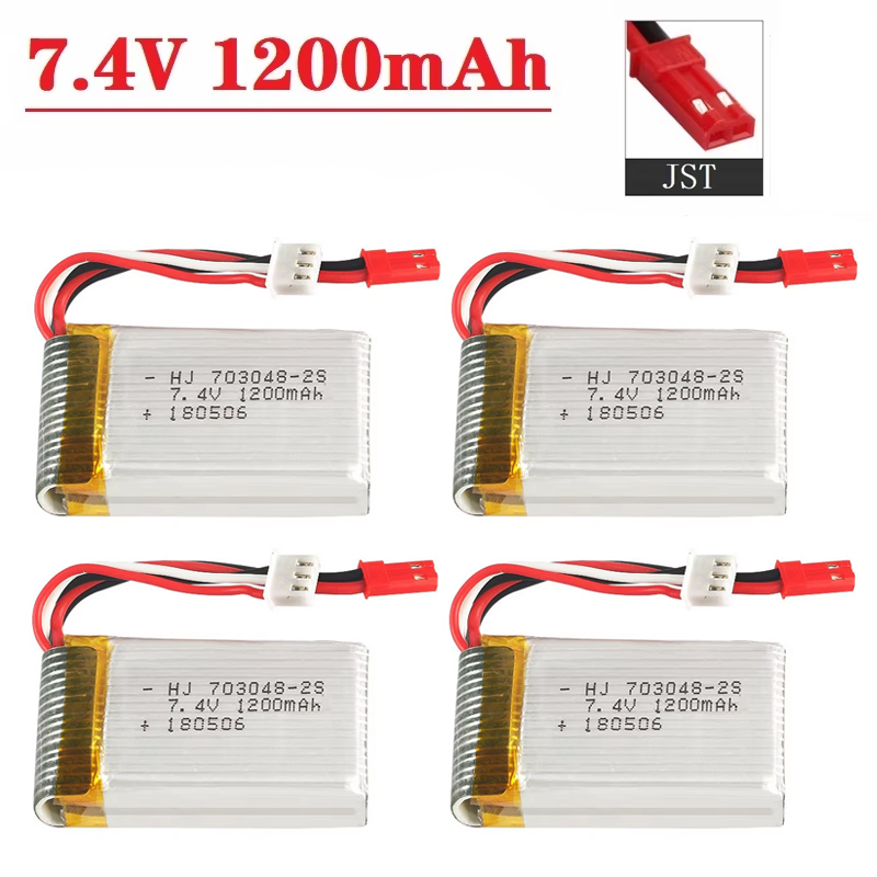 Lipo Battery 2S 7.4V 1200mAh 7 - Drone Rc Leading ulasan dan harga