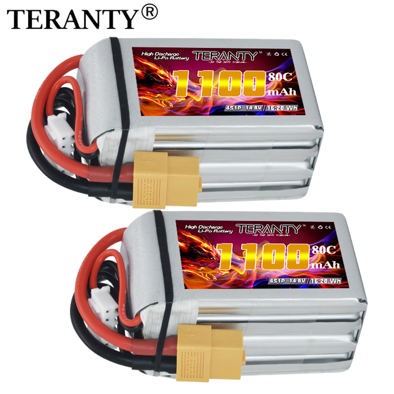 TERANTY 4S 1100mAh 80C/160C Li - Drone Rc Leading ulasan dan harga
