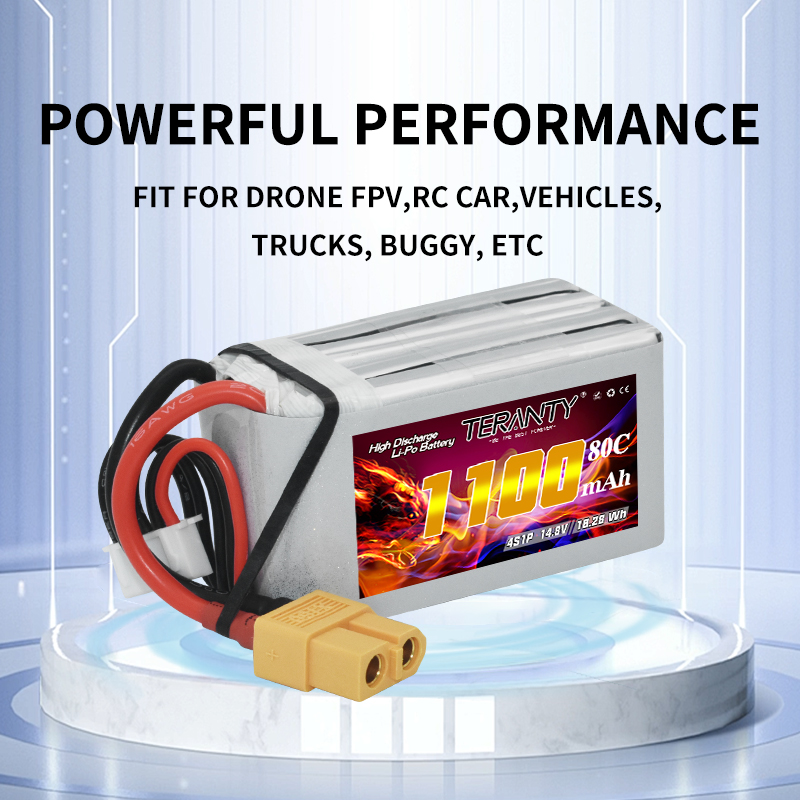 TERANTY 4S 1100mAh 80C/160C Li - Drone Rc Leading ulasan dan harga